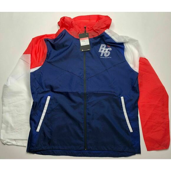 Nike Men's Blue Ribbon Sports Blue Running Track Jacket CJ4502-492 Size L NWT - Picture 1 of 12